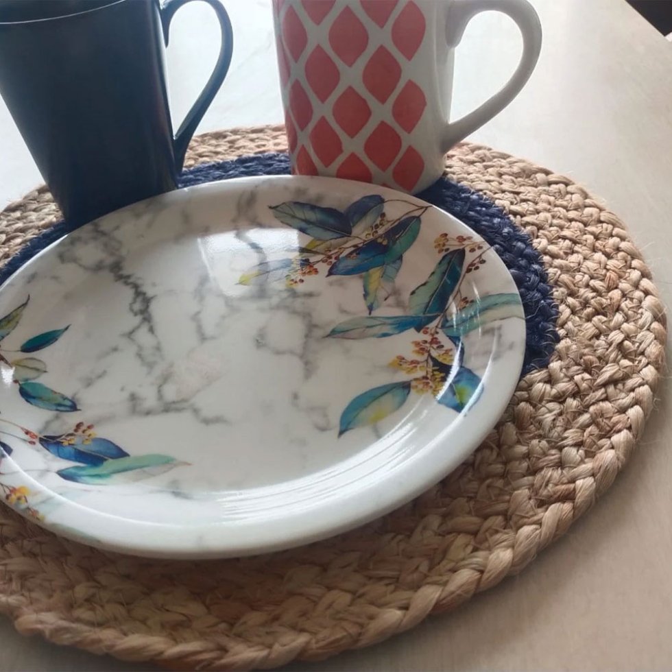 Juteplacemattor från Navy target - Bild 5