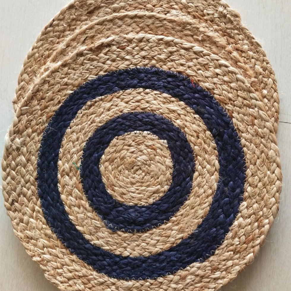 Juteplacemattor från Navy target - Bild 2